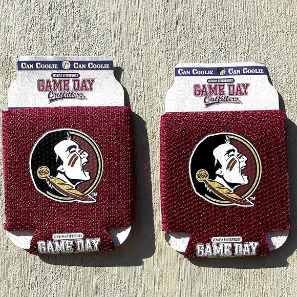 FSU Can Koozie / Coolie Florida State Seminoles - Picture 1 of 3